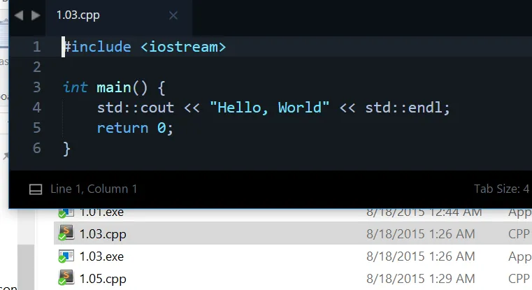 Hello, world