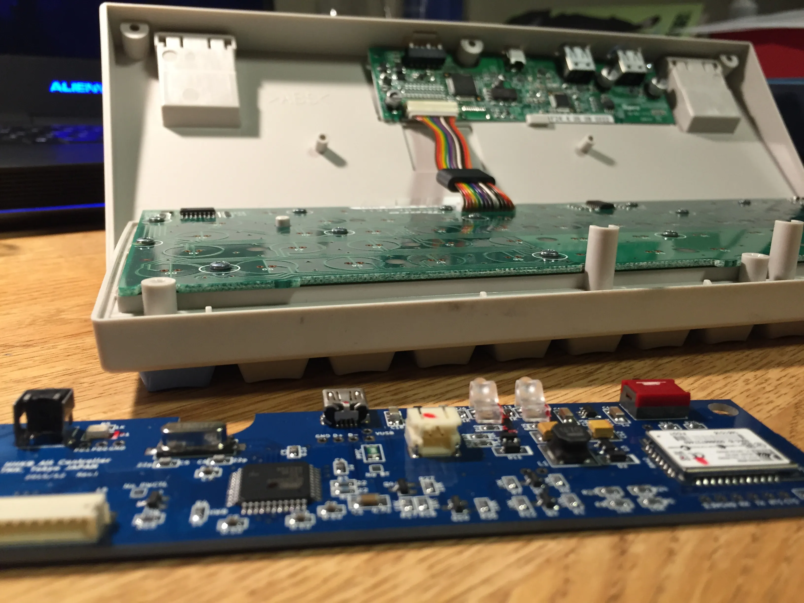 Interior of HHKB from another angle